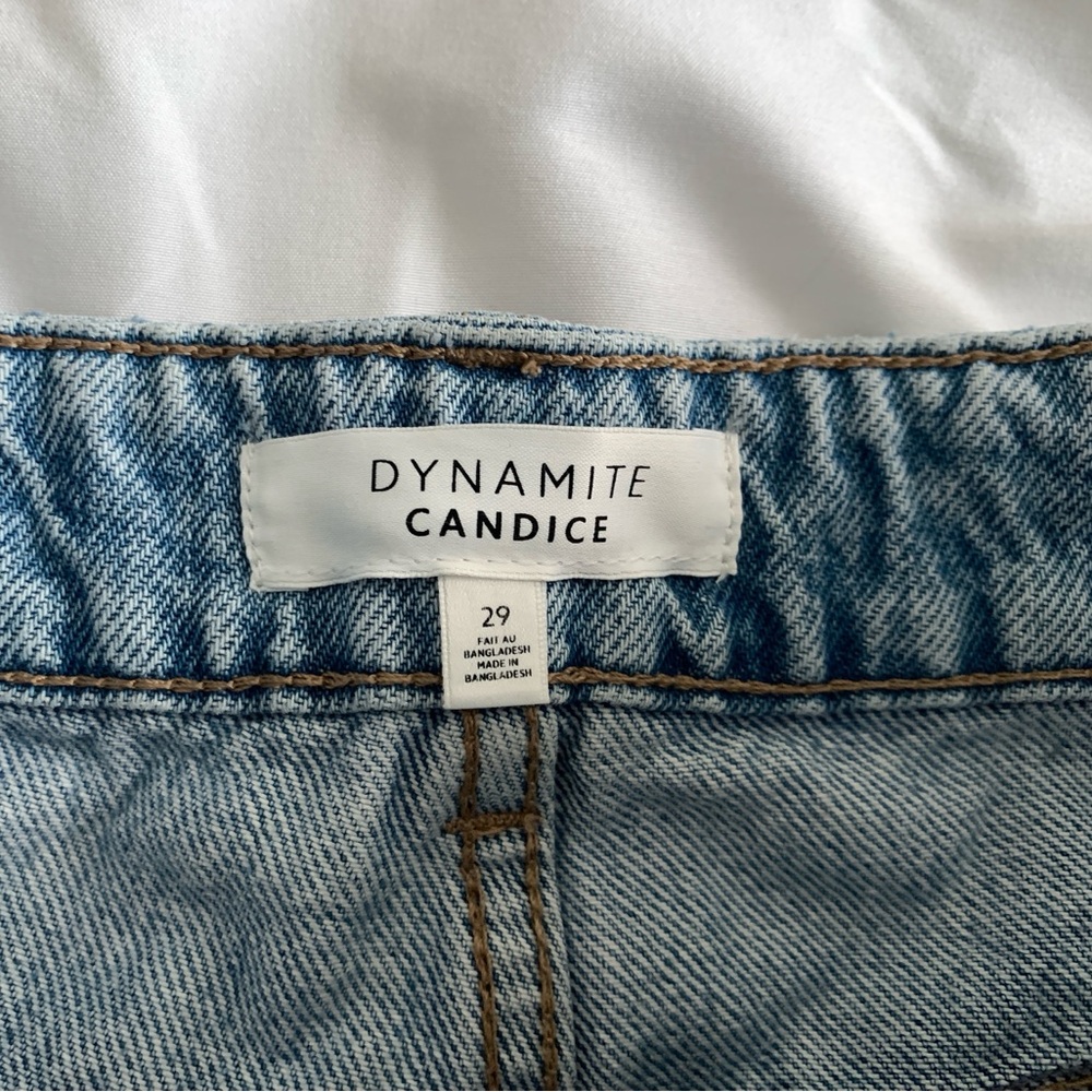 Dynamite Candice ripped jeans light blue wash - Picture 6 of 6